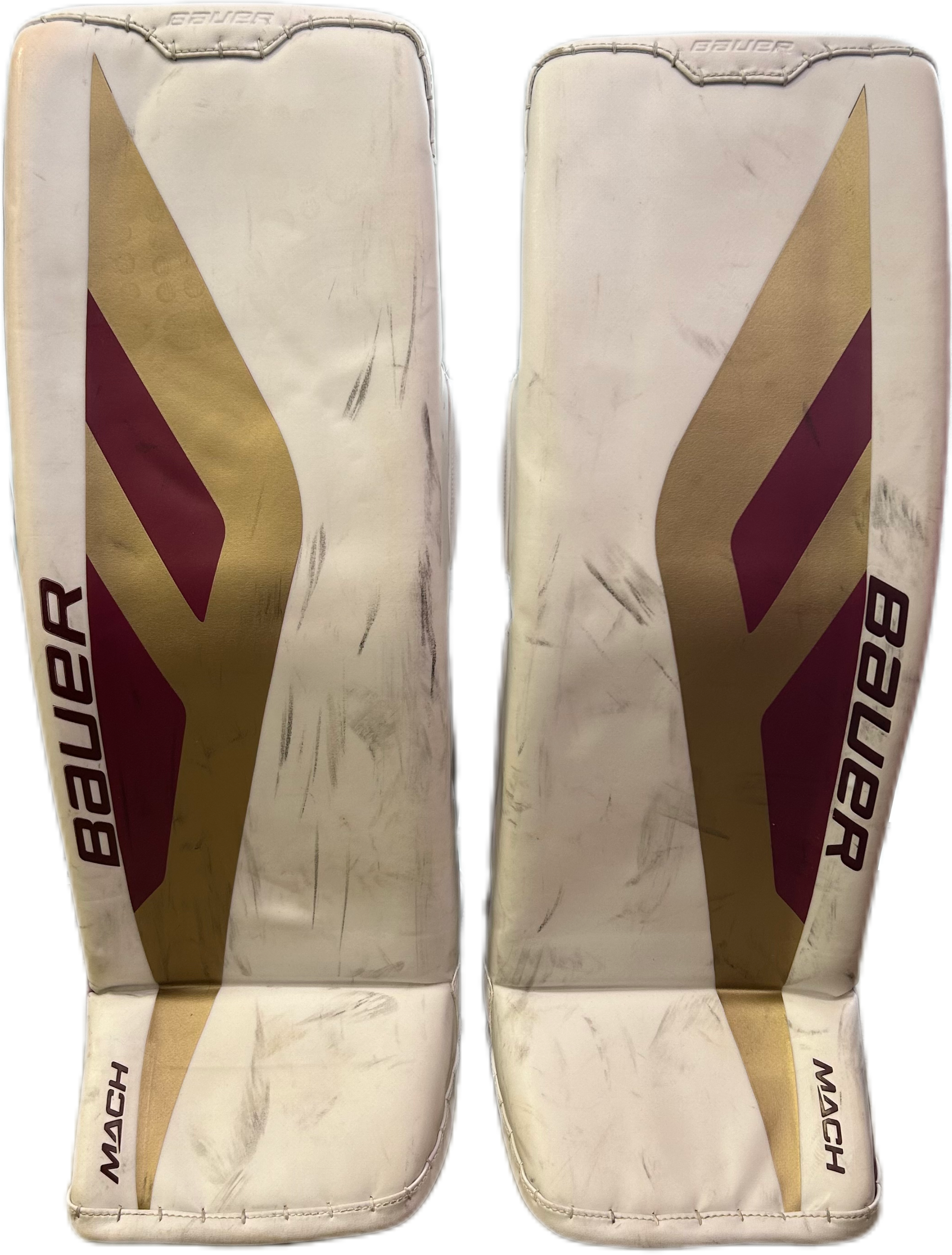 Bauer Supreme Mach - Ensemble complet Pro Stock d'occasion (blanc/marron/or)